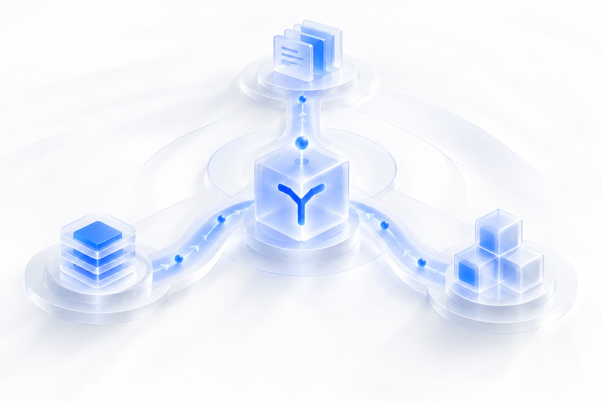 Визуальная схема выбора следующего направления в workflow