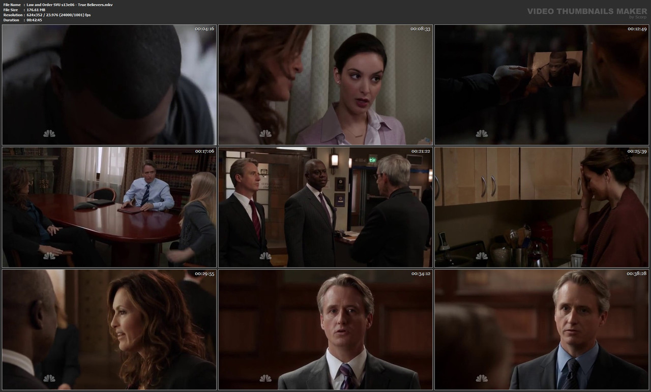 Law and Order SVU s13e06 - True Believers.mkv