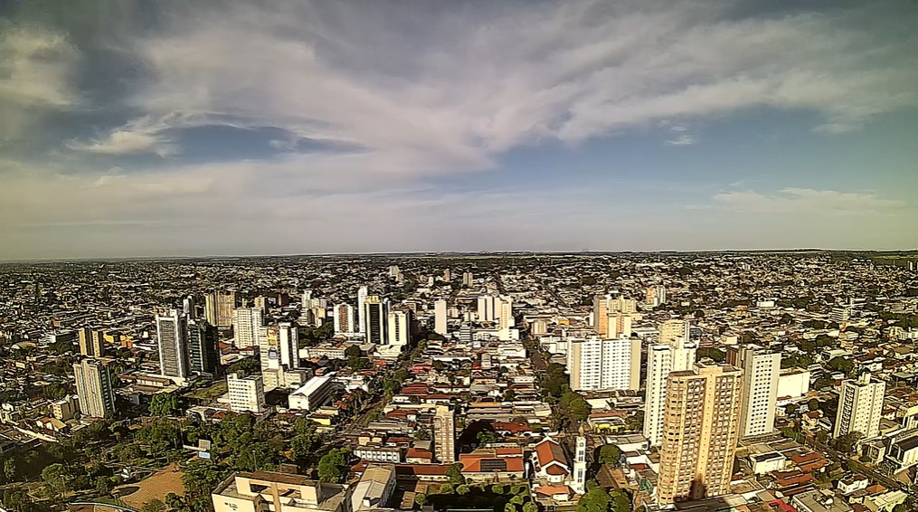 Campo Grande nesta manhã de sexta-feira