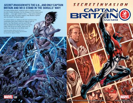 Captain Britain and MI - 13 v01 - Secret Invasion (2009)