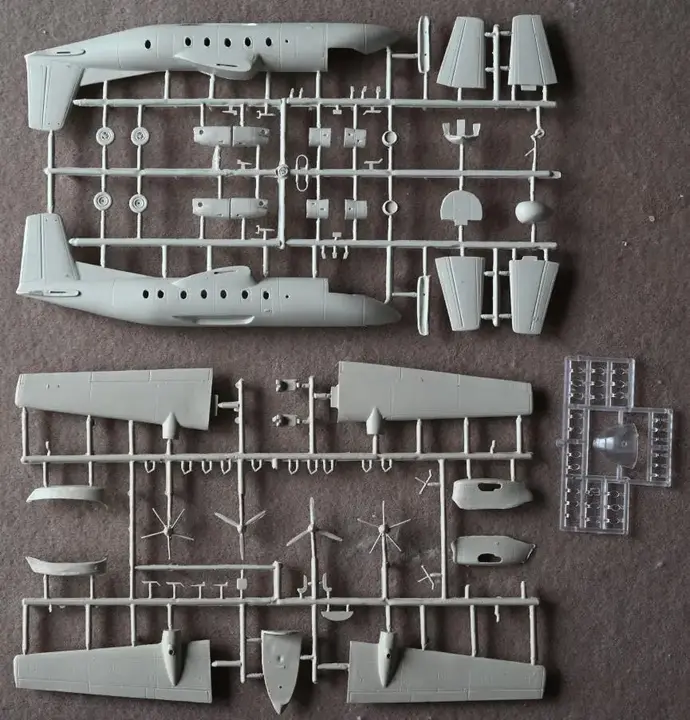 Nord 262 Air inter, maquette écorchée Nord 262 Air inter, maquette écorchée