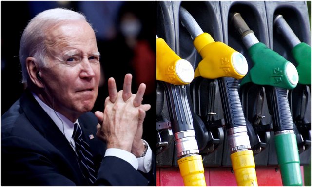 Biden y Gasolina