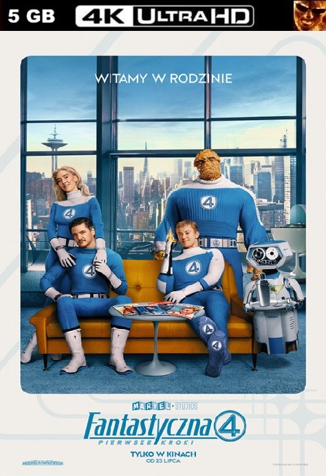 Fantastyczna 4: Pierwsze kroki / The Fantastic Four: First Steps (2025) MULTi.2160p.WEB-DL.DV.HDR.HEVC.DDP5.1.Atmos-NEO / Dubbing Napisy PL