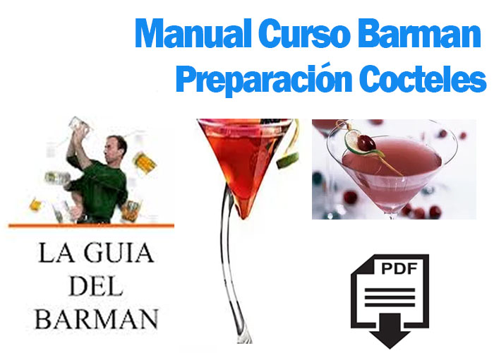 Curso cocteles y tragos enología técnicas barman profesional