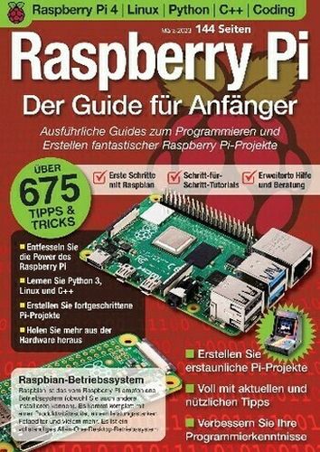 Cover: Raspberry Pi Das essentielle Handbuch März 2023