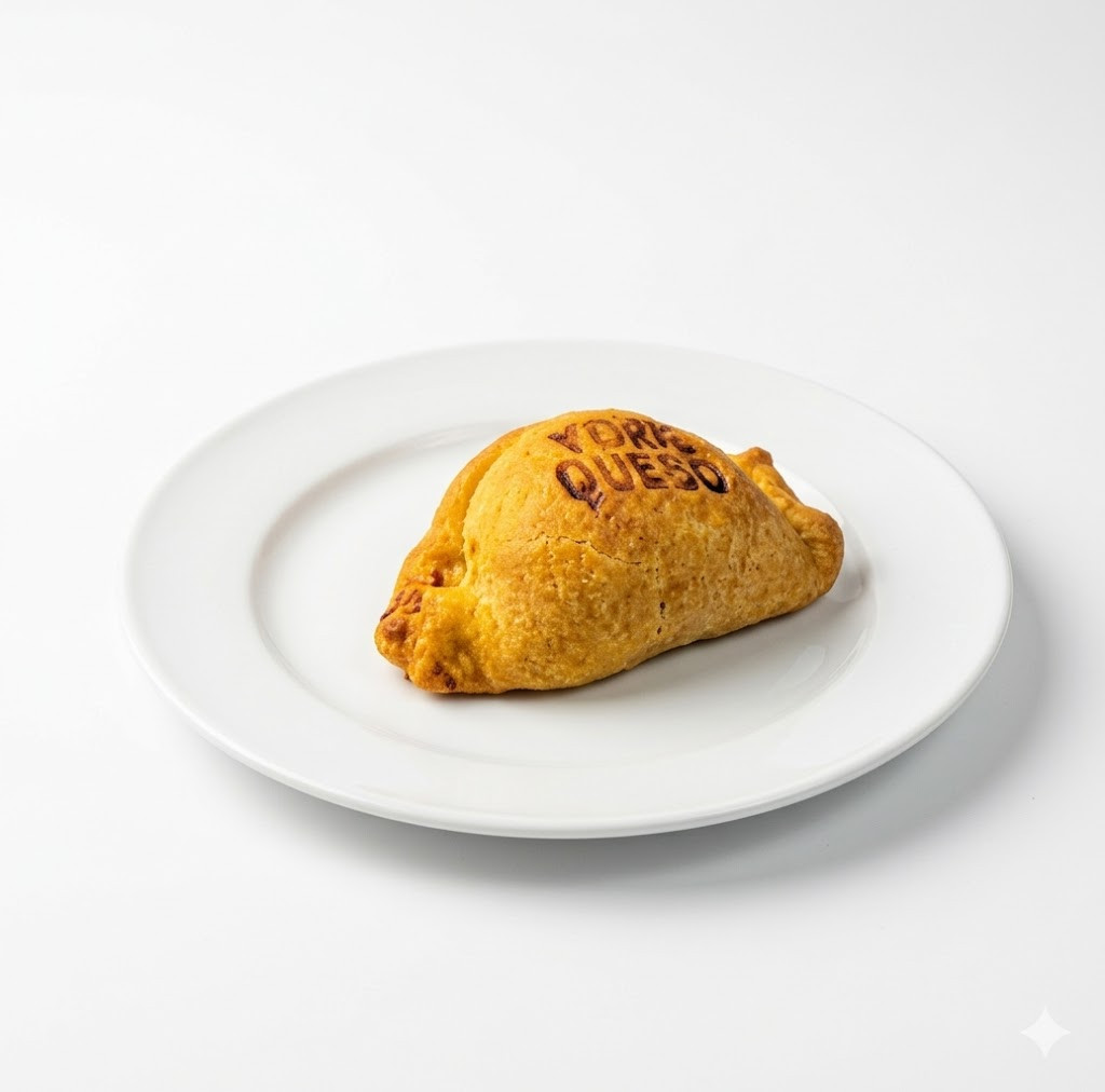 empanada artesana de york y queso