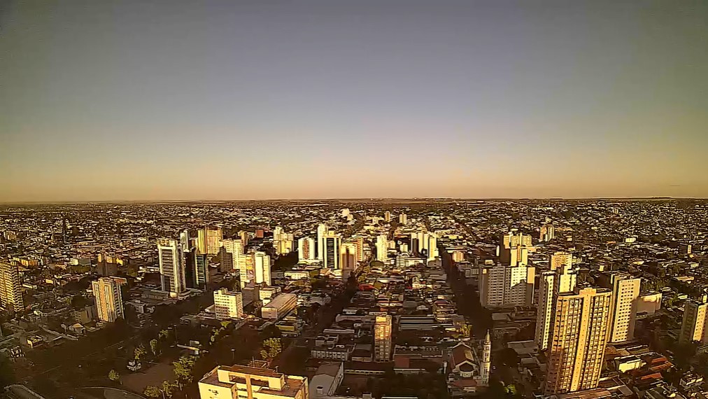 Campo Grande nesta manhã de terça-feira