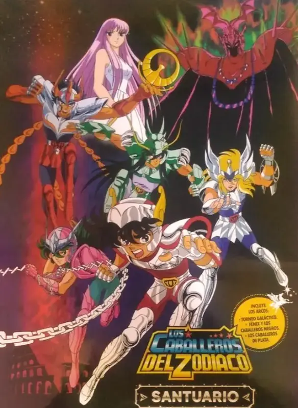 cover Saint Seiya Saga del Santuario