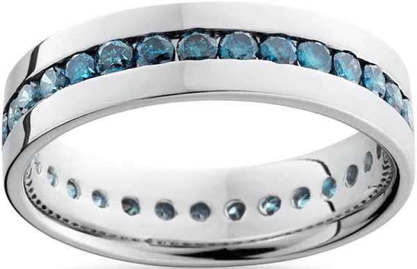 Blue gem ring