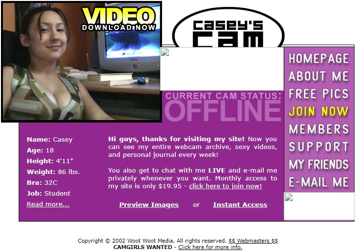 casey and caseys cam in answer #2067553