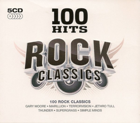 VA   100 Hits: Rock Classics [5CDs] (2012)