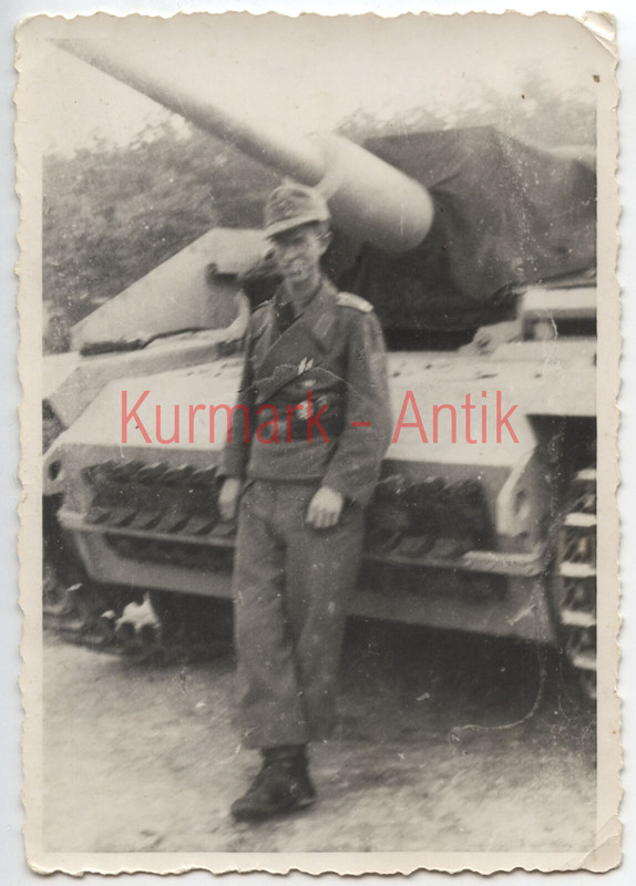 Foto Wehrmacht Panzer Stug Sturmgeschütz Russland Front Portrait Orden !