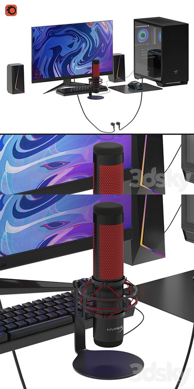 Streaming gaming computer