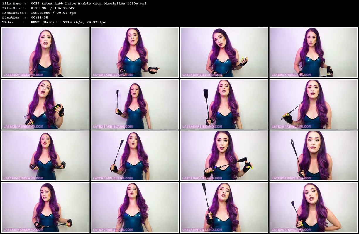 0036 Latex Rubb Latex Barbie Crop Discipline 1080p.mp4