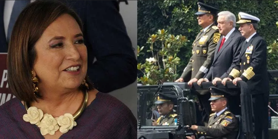 Xóchitl Gálvez criticó a AMLO por participación de régimen Ruso en el desfile militar