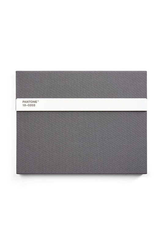 PANTONE NEW NOTEBOOK WITH PENCIL LINED Grey 19 0203 101417540