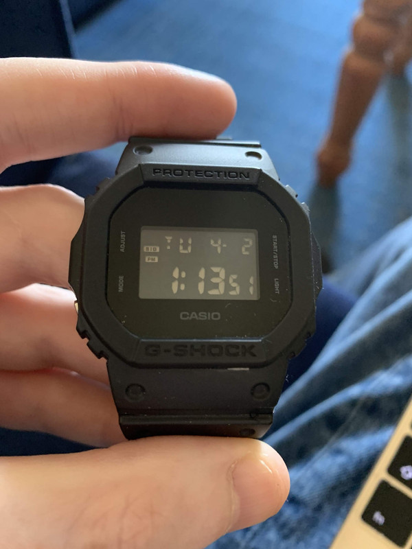 My G-Shock need a paper clip to adjust the settings | WatchUSeek Watch  Forums