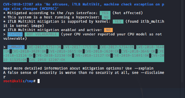 mitigation-check