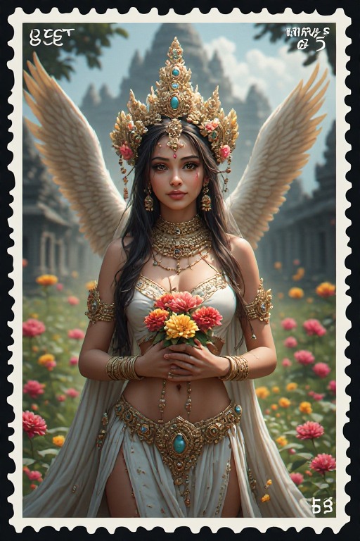 the-goddess-mahavira-stamp-bes-(96)