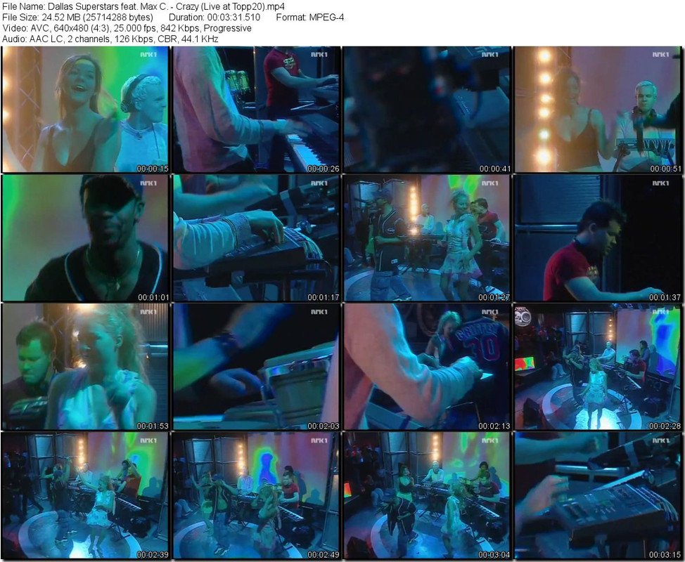 Dallas Superstars feat. Max C. - Crazy (Live at Topp20).mp4_tn