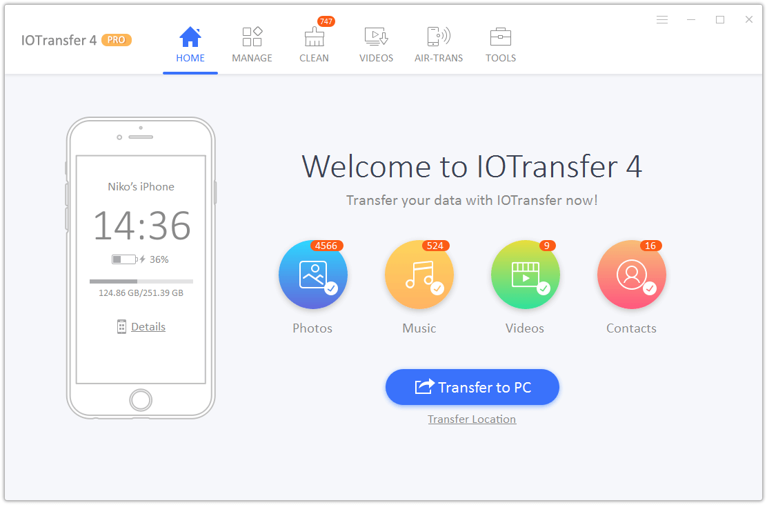 IOTransfer 4 Pro 4.3.1.1561 Multilingual