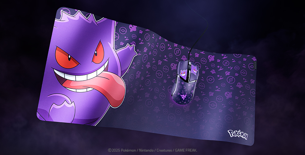 Razer lanza nuevos periféricos Gengar Edition: estilo fantasmal, precisión letal