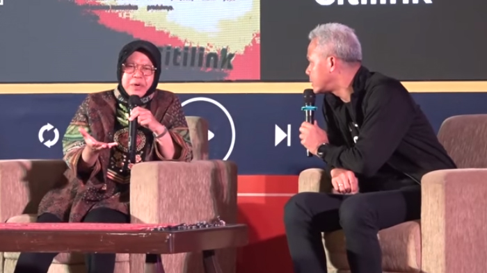 Tri Rismaharini dan Ganjar Pranowo