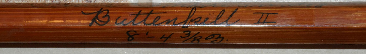 Battenkill II Inscription