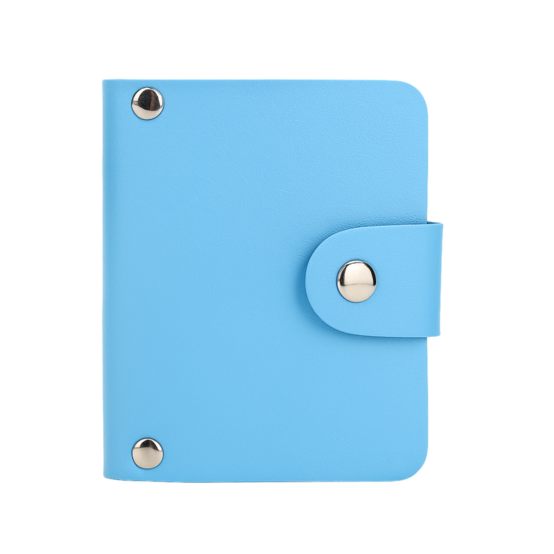 24 Slots Card Holder, Blue