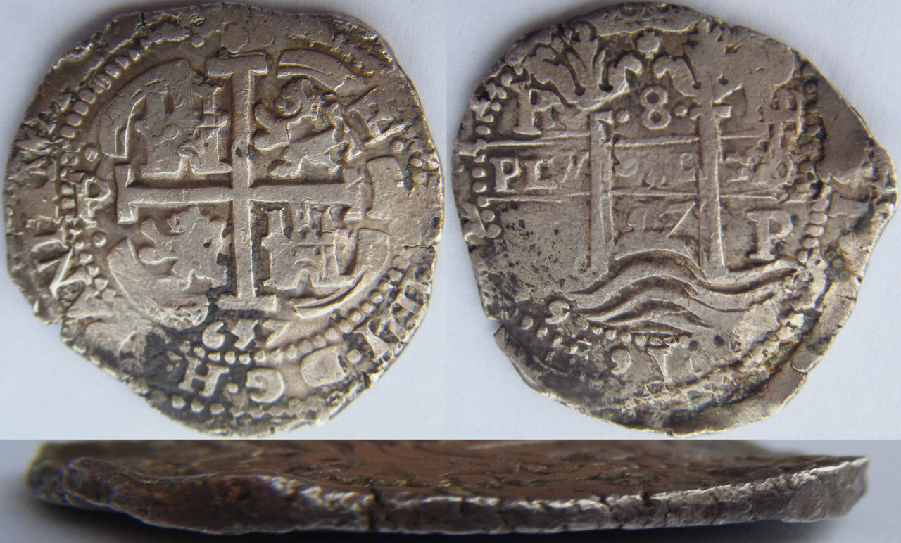 8 Reales 1657. Felipe IV. Potosi (mi primera macuquina) 8-R-Felipe-IV-1657-Potosi