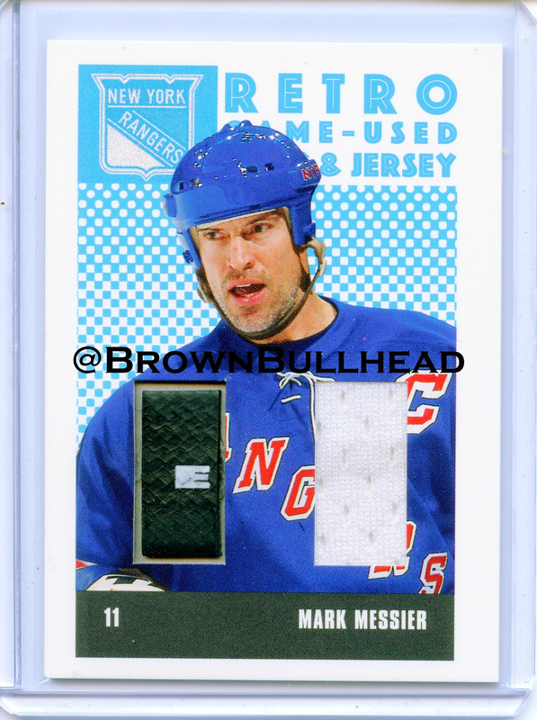 Stick Jersey RSJ-04 Mark Messier New York Rangers COPY 6A