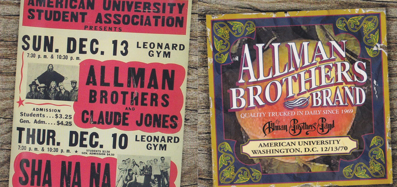 Allman Brothers Band American University 12 13 1970 FLAC EAC