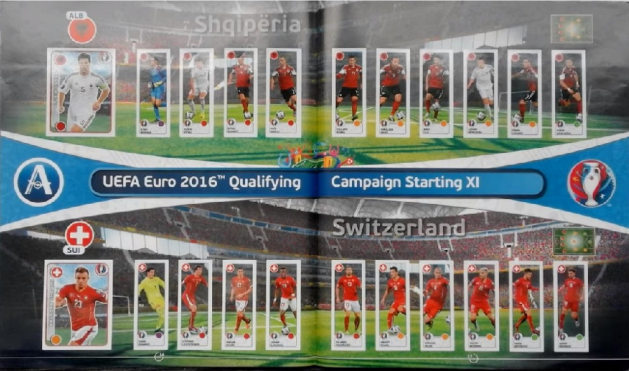 Album UEFA euro 2016 Panini-10