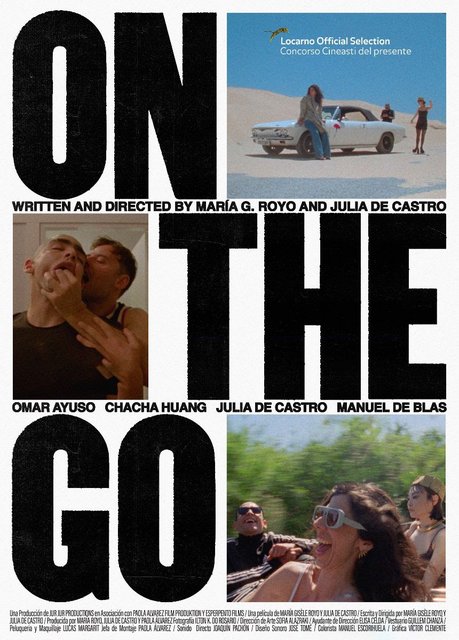 PÓSTER DE LA PELÍCULA “ON THE GO”, DE MARÍA GISÉLE Y JULIA DE CASTRO, EN EXCLUSIVA