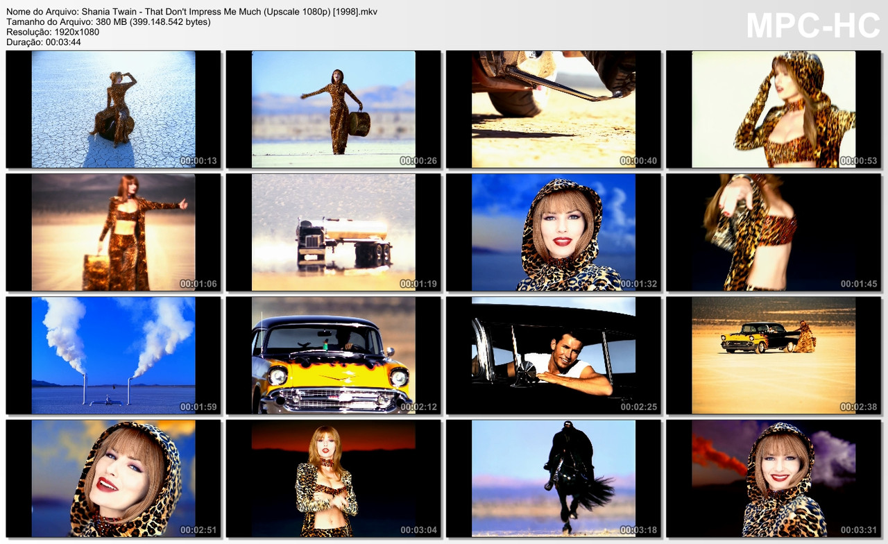 Shania Twain - That Don't Impress Me Much (Upscale 1080p) [1998]