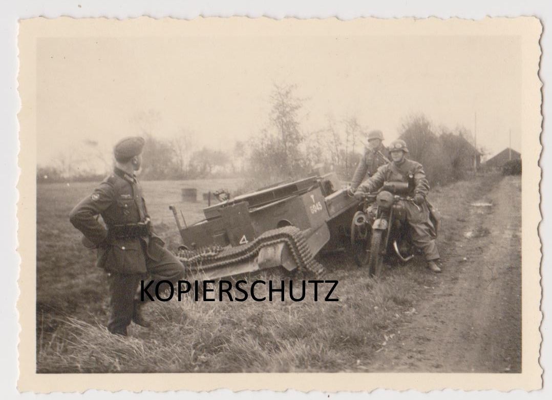 Belgien Flandern Kradschützen Krad Gebirgsjäger 