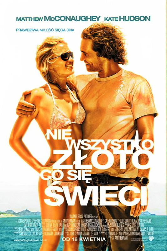 Nie wszystko złoto, co się świeci / Fool's Gold (2008) MULTi.1080p.BluRay.x264-DSiTE / Lektor PL i Napisy PL