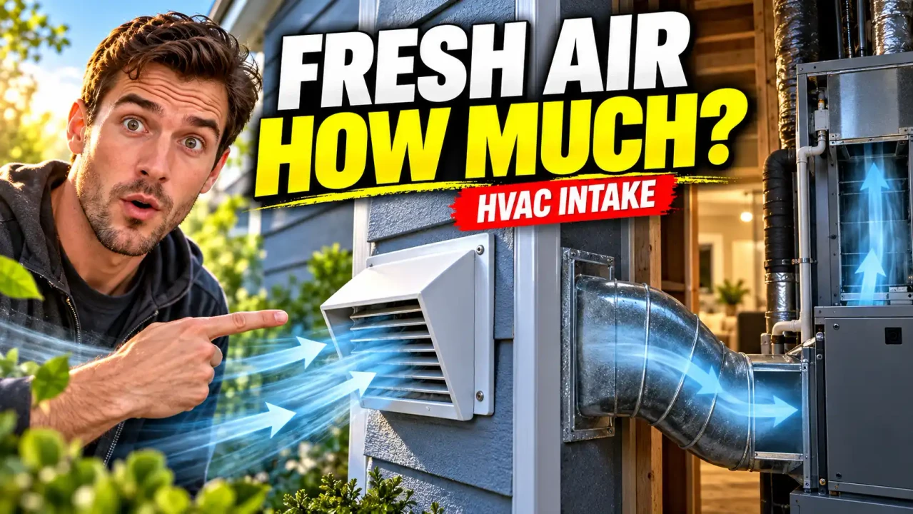 Hvac Fresh Air Intake Calculator Calculate