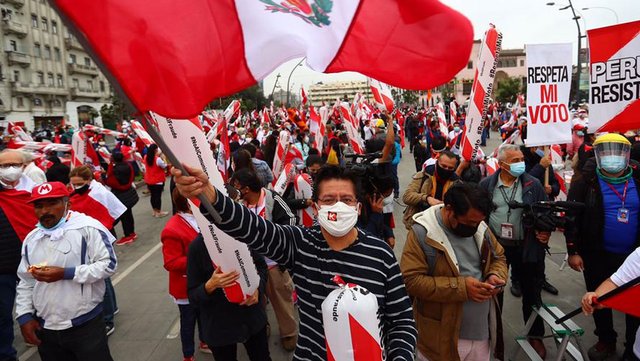 Protestas en Perú Protestas en Perú