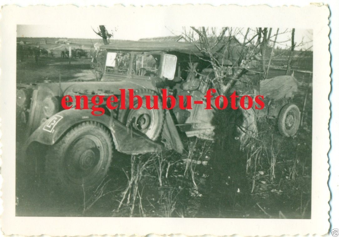 FAHRZEUG - KÜBELWAGEN - IM EINSATZ - ZIEHT