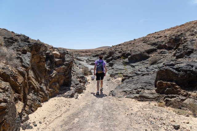 BARRANCO DE LOS ENCANTADOS Y MOLINOS DE VILLAVERDE - Fuerteventura (8)