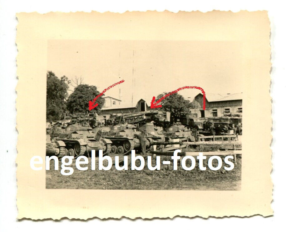 FOTO - Panz.-Regt. 2 (Eisenach) - PANZER - BRÜCKENLEGE-PANZER - 1.Pz-Div.