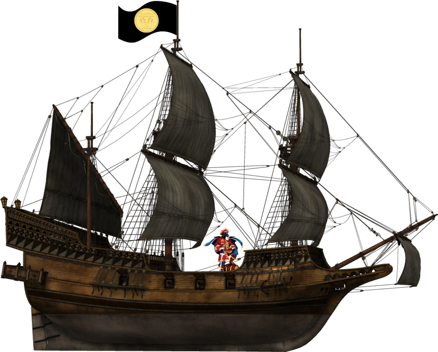 Captain Godzilla Ship 02