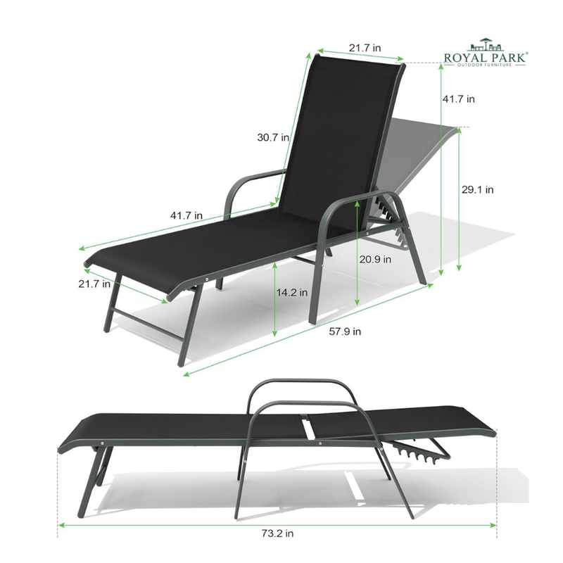 Medidas Reposera Brooklyn