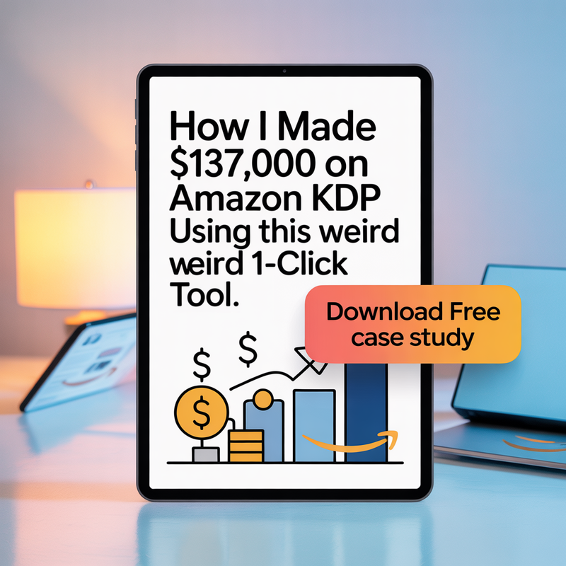 Amazon KDP Case Study Lead Magnet