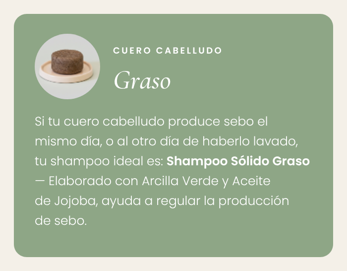 Shampoo Sólido Graso