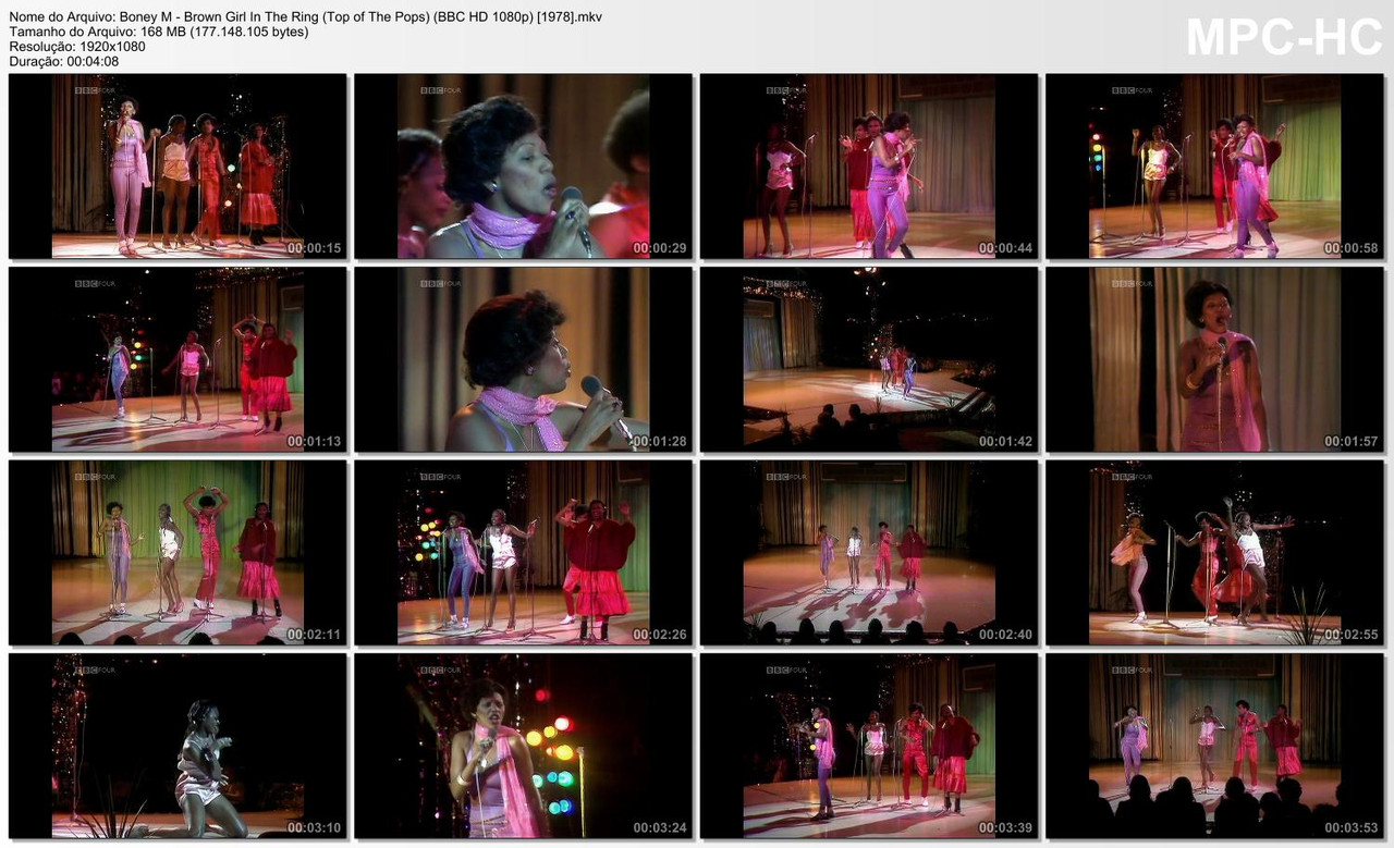 Boney M - Brown Girl In The Ring (Top of The Pops) (BBC HD 1080p) [07.09.1978]