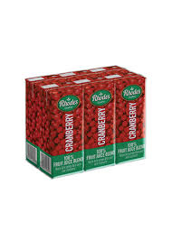 Rhodes Cranberry Juice 6 x 200ml