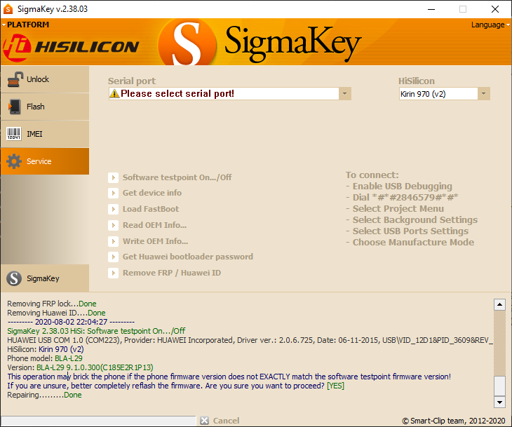 Huawei Mate 10 Pro BLAL29 FRP and Huawei ID removing GSMForum