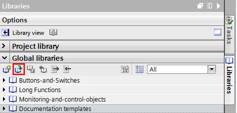 Downgrading Siemens PLC Projects From V15 to V14 SP1 global libraries in the TIA Portal